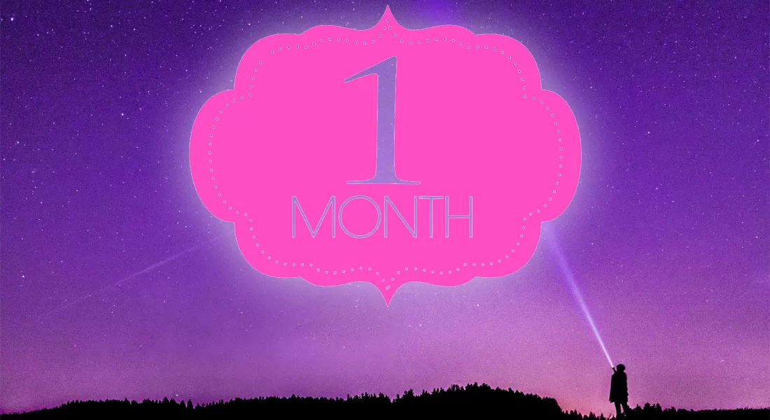 Secret Hopes is one month old
